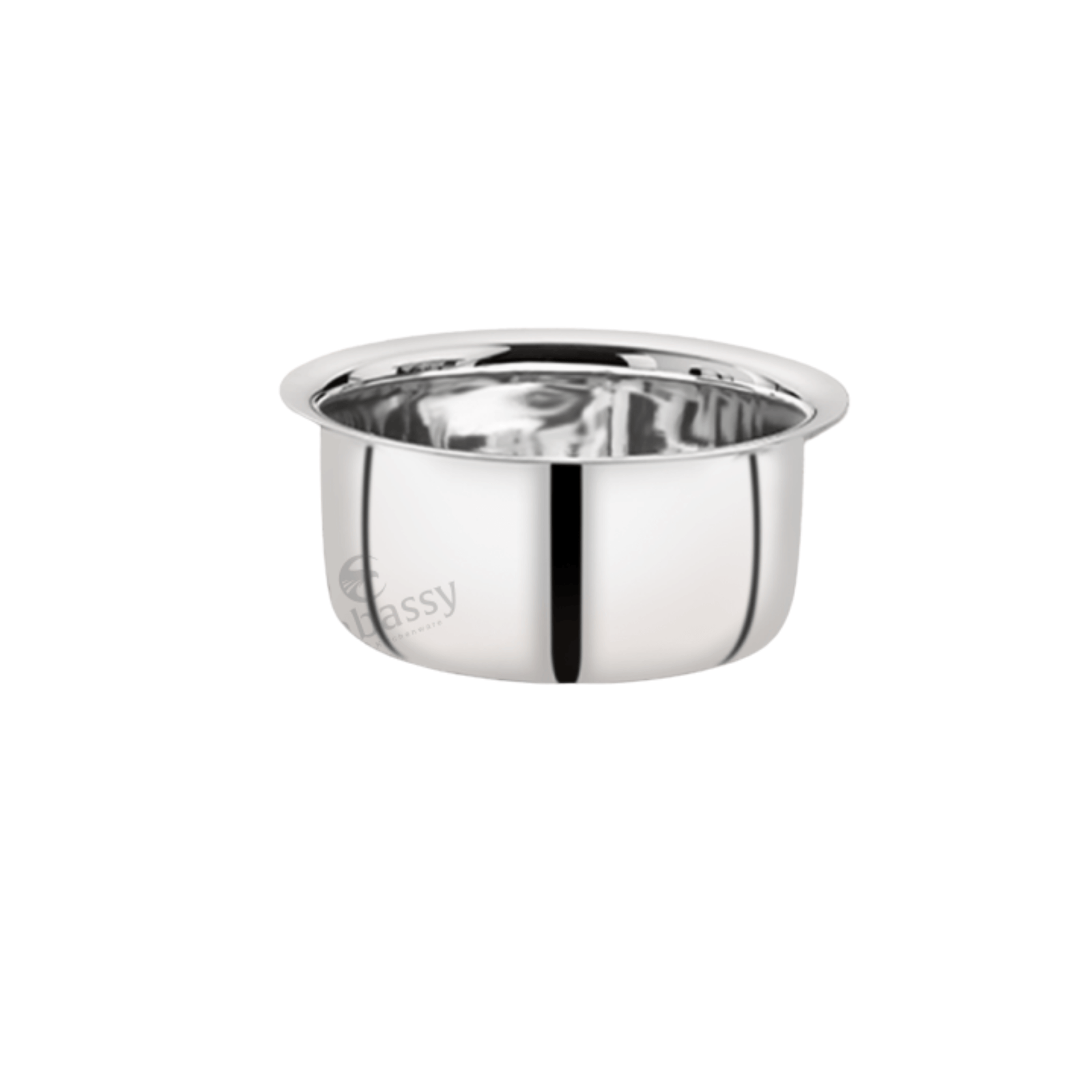 Embassy Coffee Dabra SPL stainless steel coffee cup with size chart showing 4 different capacity options