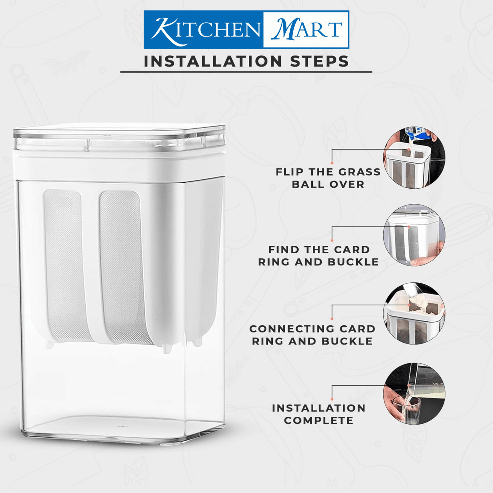 Stainless steel yogurt strainer 1100ml with fine mesh filter for whey separation and hung curd