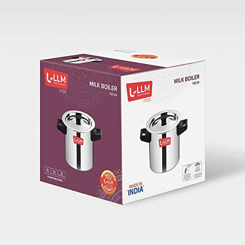 LLM Stainless Steel Double Wall Milk Boiler with Whistle