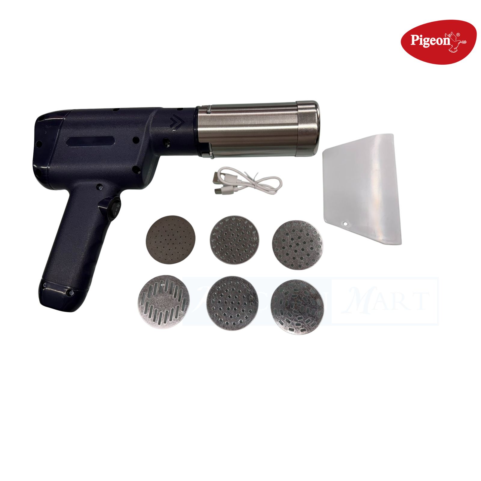 Pigeon 1500mAh cordless noodle maker creating fresh homemade pasta and noodles