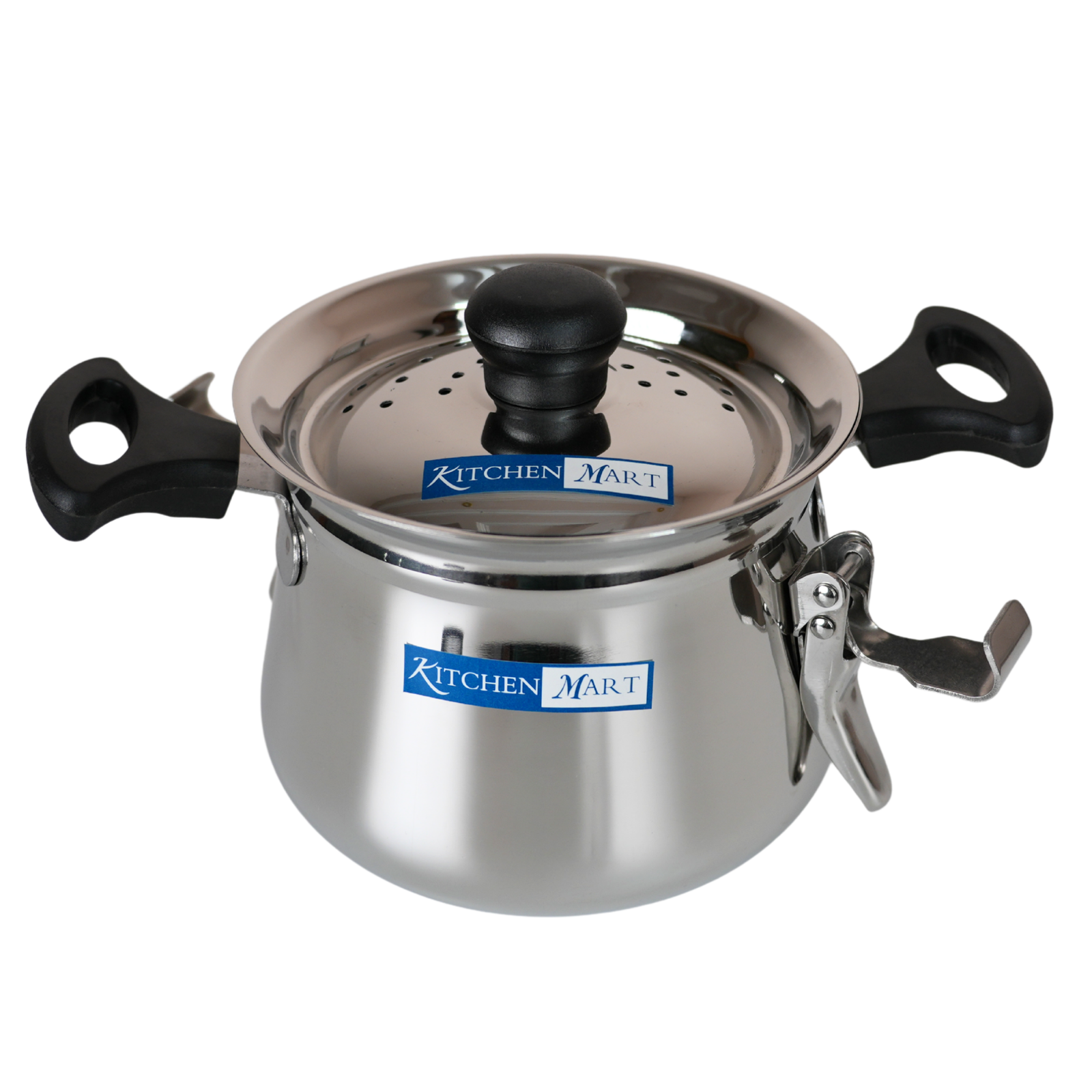 Kitchen Mart Stainless Steel Rice Maker Handi - Multi-Size traditional Rice cooking pot