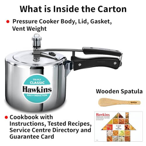 SSTCL3T Hawkins Pressure Cooker with Cool-Touch Handles & Triply Body