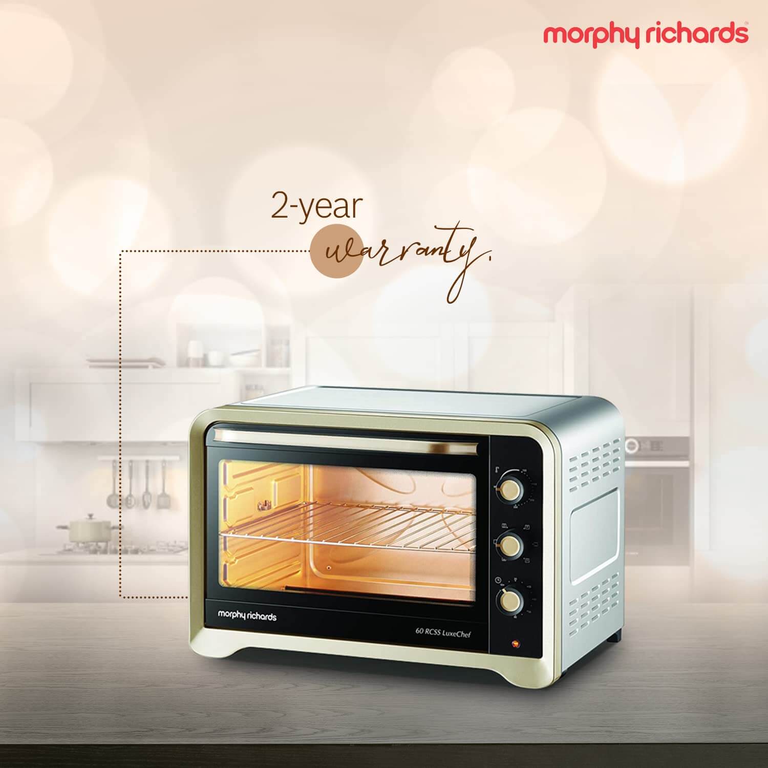 Accessories included with Morphy Richards Luxechef OTG Oven