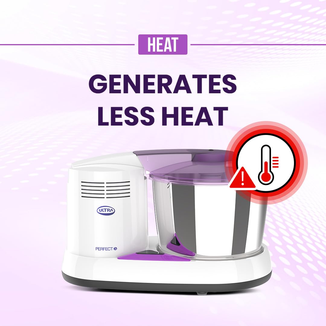 Ultra Perfect S wet grinder 150W motor unit with power surge protector and shock proof body