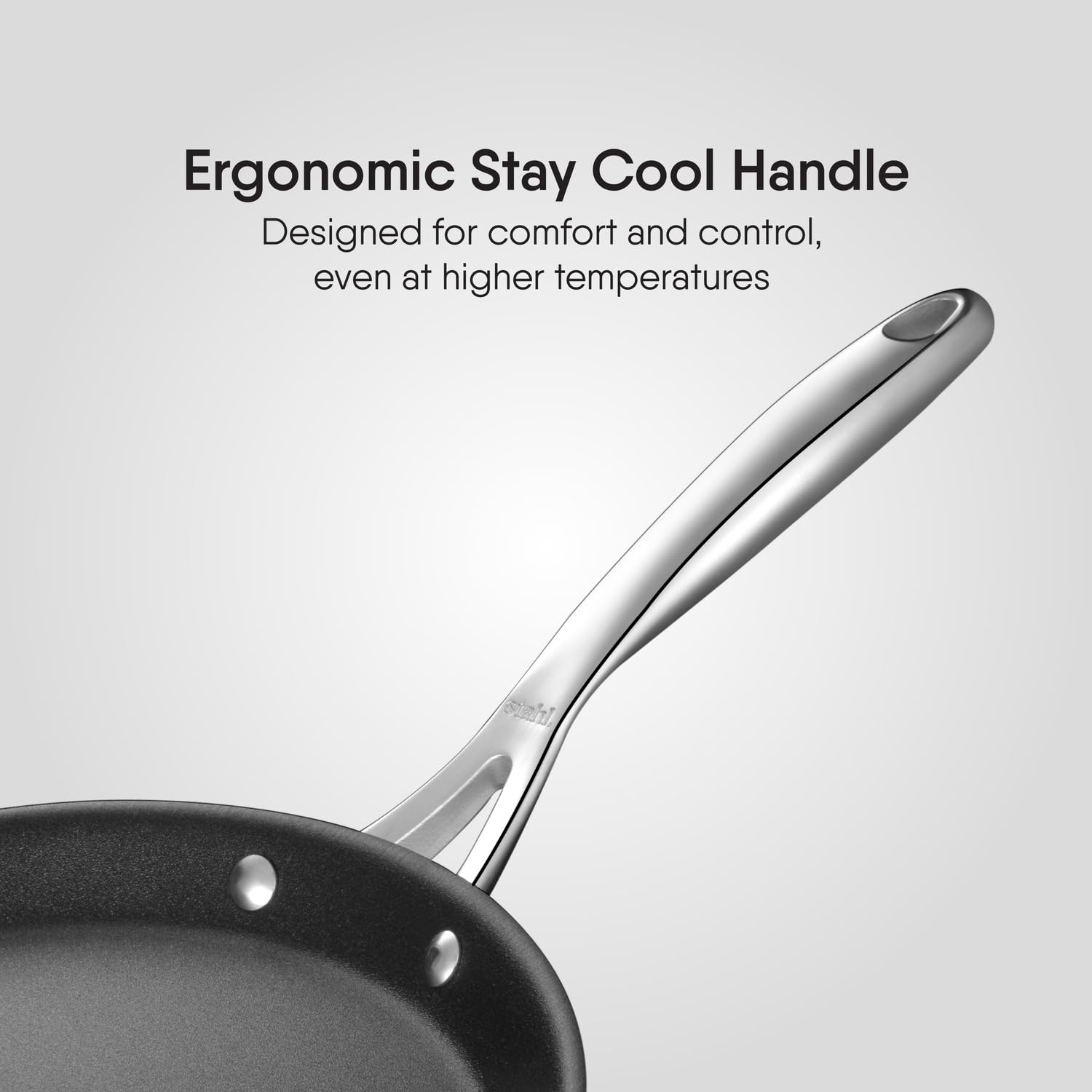 Stahl Artisan Schild low-oil non-stick tawa for dosas chillas and parathas