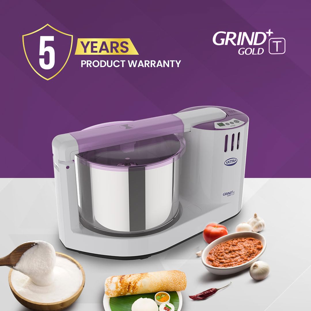 Ultra Grind+ Gold T ABS body and drum locking arm detail