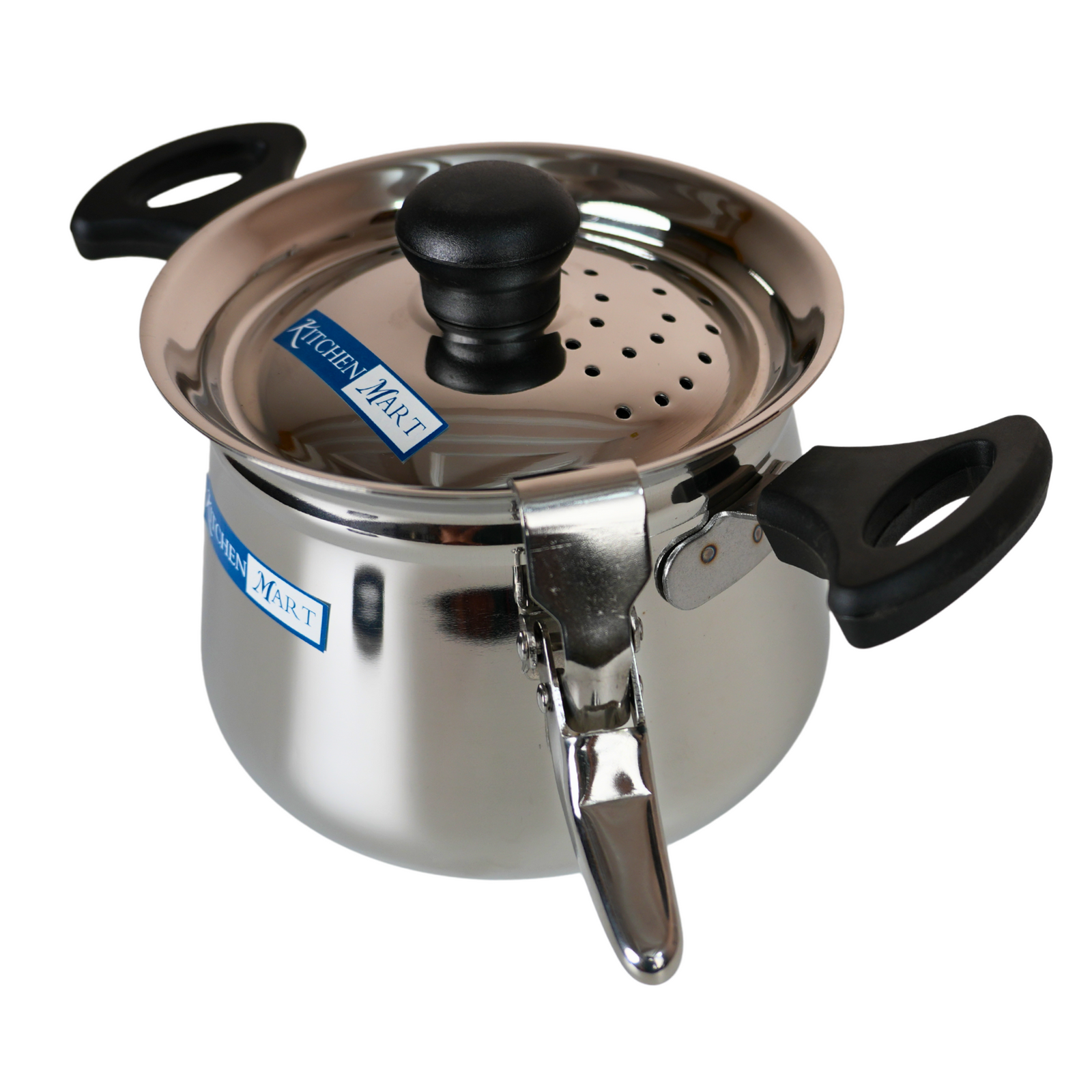Kitchen Mart Stainless Steel Rice Maker Handi - Multi-Size traditional Rice cooking pot