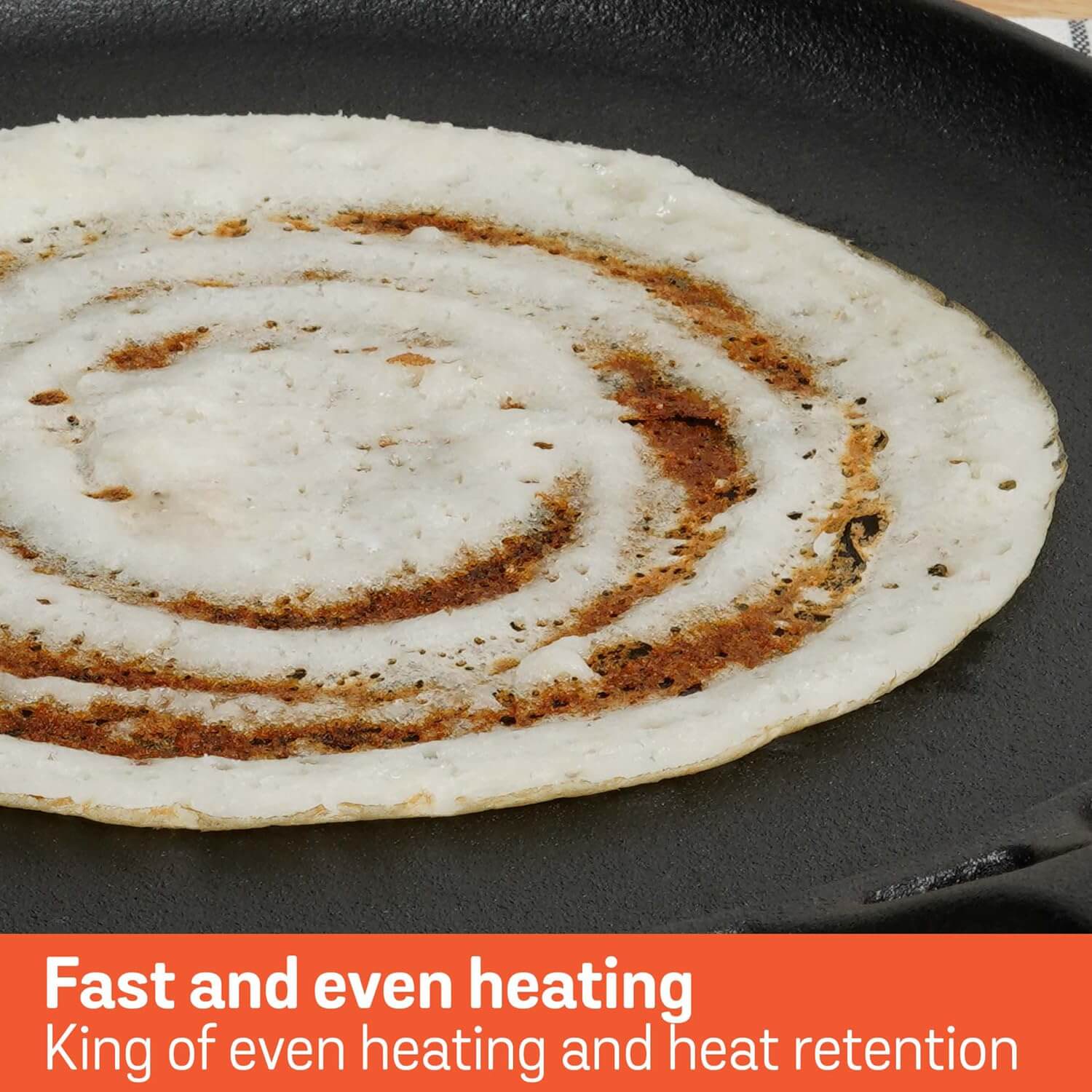 Meyer Iron Tawa β Induction & Gas Stove Compatible