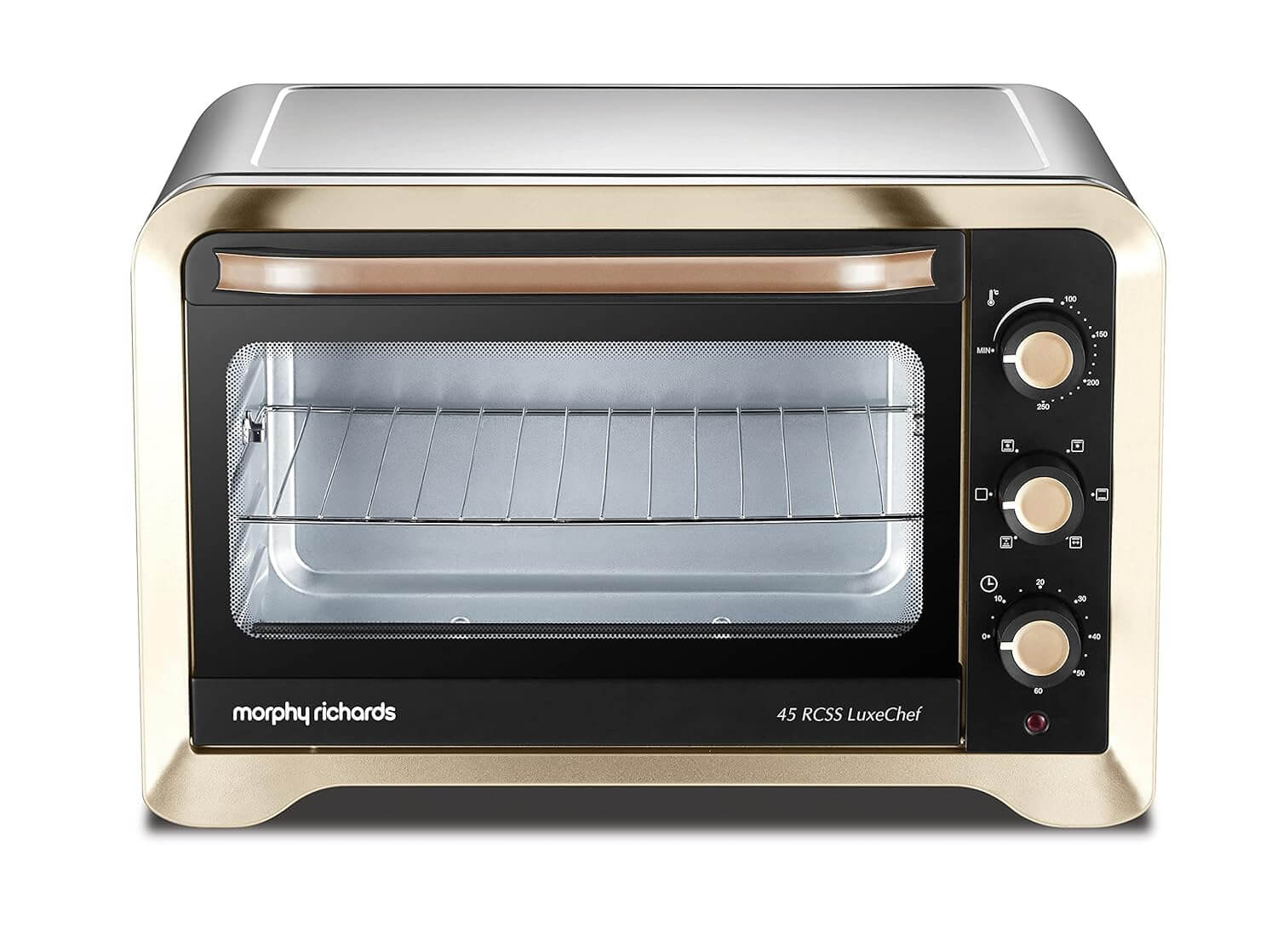 Morphy Richards LuxeChef 45L OTG with Convection & Rotisserie, Gold