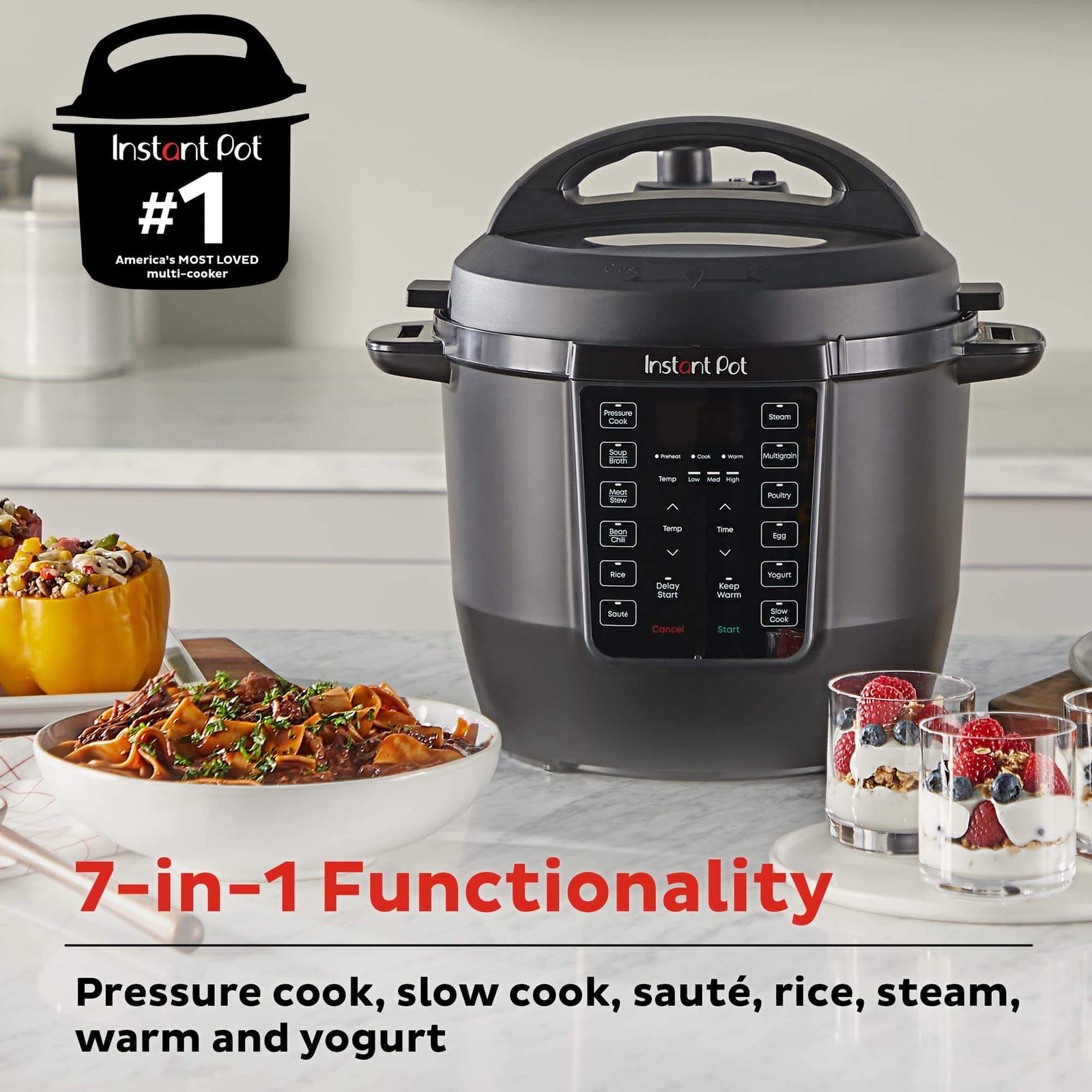 Instant Pot RIO 6-Quart 7-in-1 Multi-Cooker