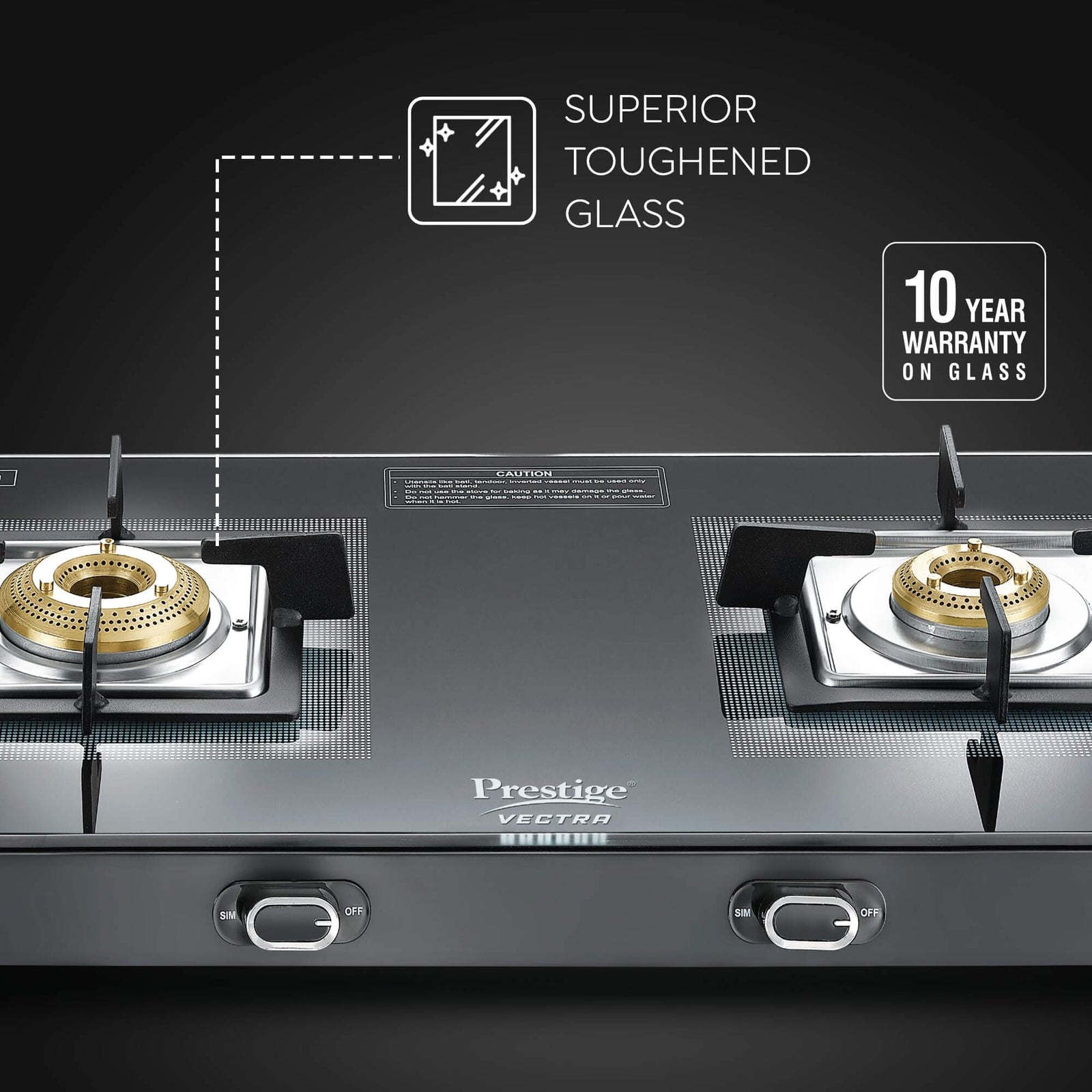 Easy-to-Clean Stand & Gas Lighter Holder for Hassle-Free Cooking