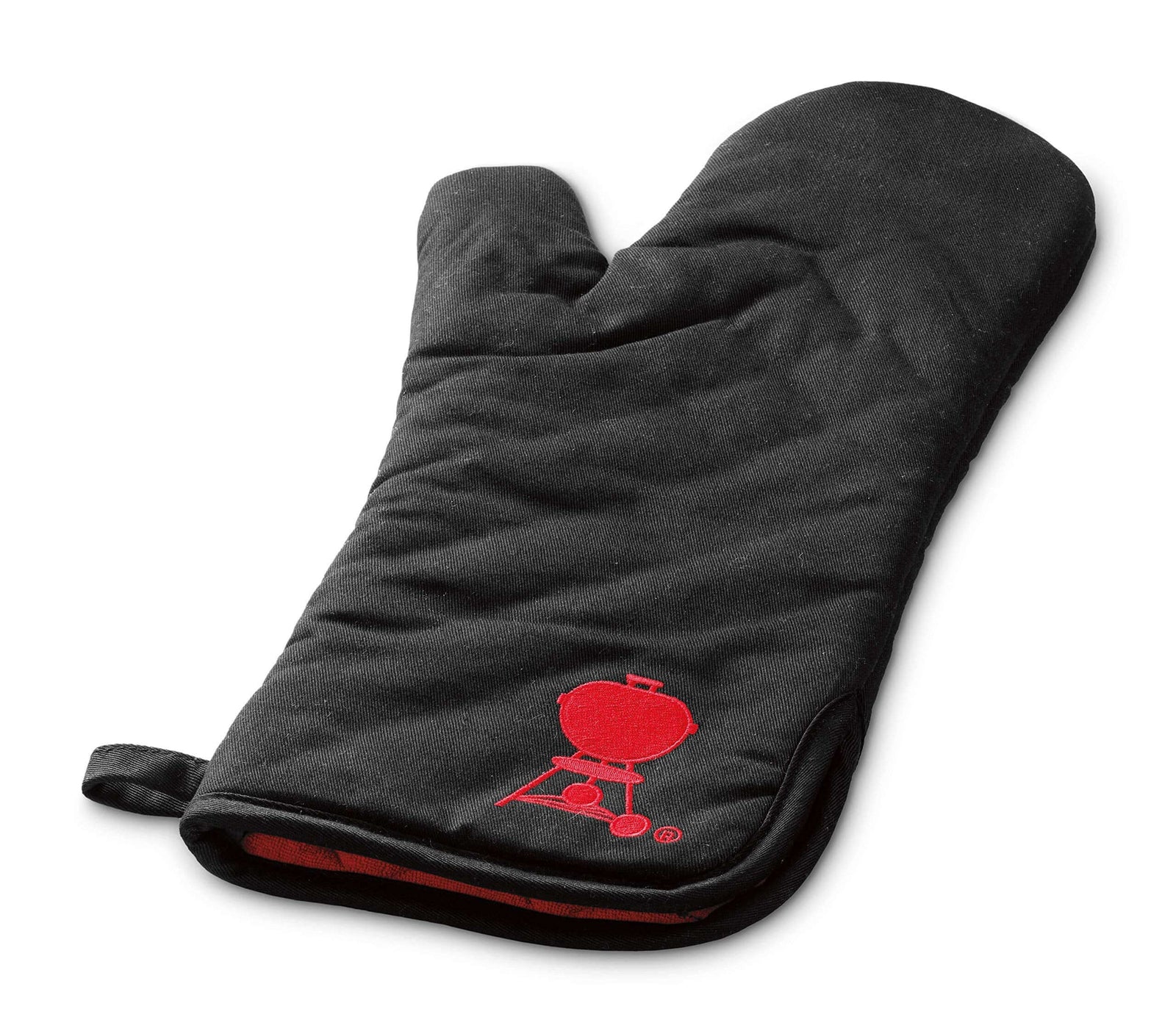 Weber Textiles Barbecue Mitt - Heat Resistant, Black
