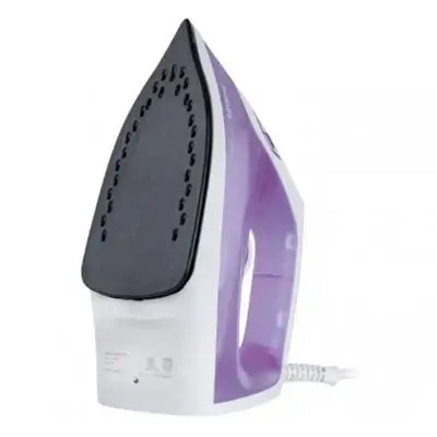 Philips purple steam iron with ceramic soleplate and 1250W power