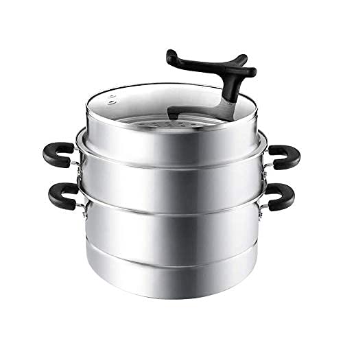 Meyer 3-Tier Stainless Steel Multi Steamer with Glass Lid