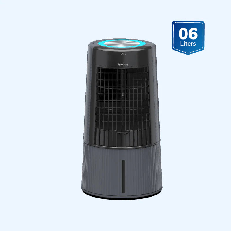 Symphony Duet-i Kitchen Cooling Fan with Digital Touchscreen – 60W Power-Efficient Model