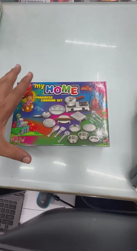 Kids Deluxe Miniature Kitchen Playset - My home