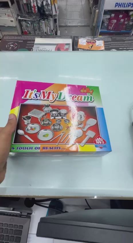 Kids Deluxe Miniature Kitchen Playset - My Dream