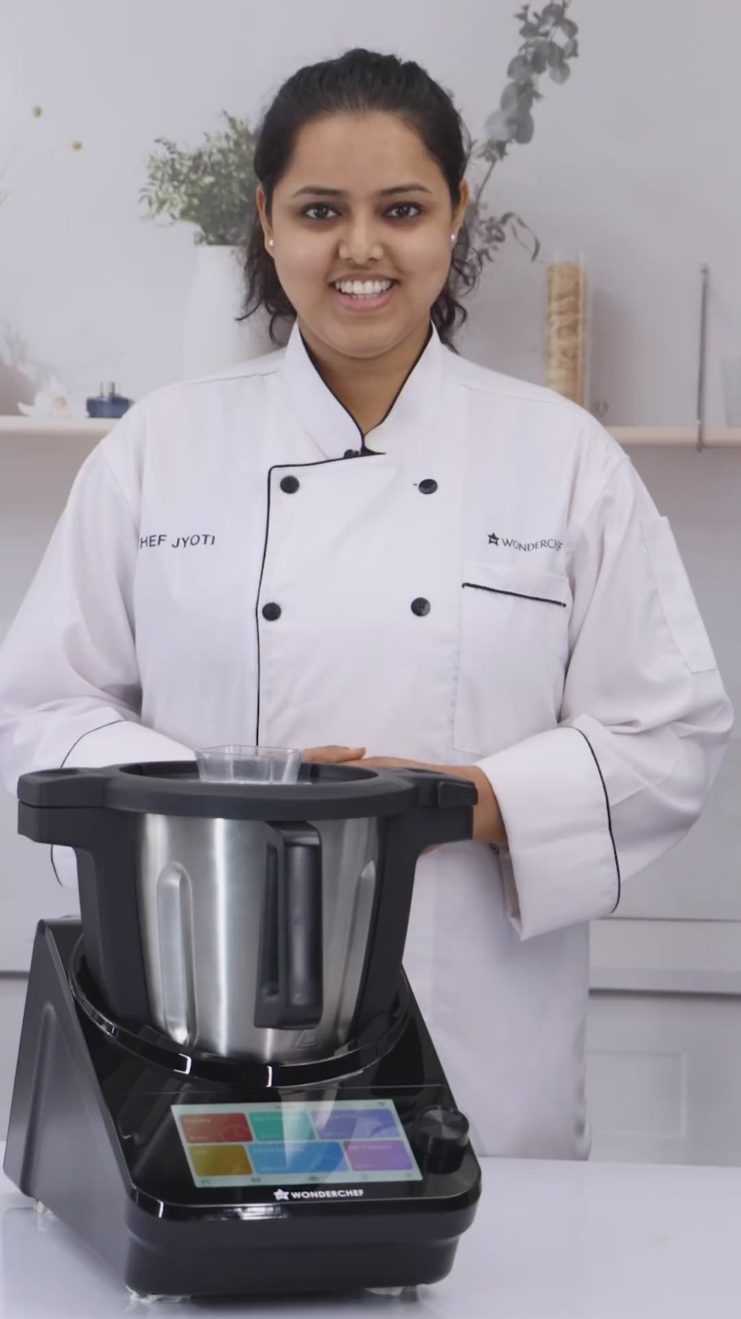 WonderChef Chef Magic K7– All-in-One Automatic Smart Cooking Appliance | 4.7L Stainless Steel | IoT-Enabled with Mobile Sync | Auto-Stir & Auto-Clean | 1800W