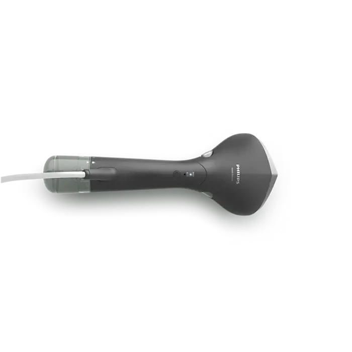 Philips STH7040/80 garment steamer featuring dual tank system and 30-second heat-up time