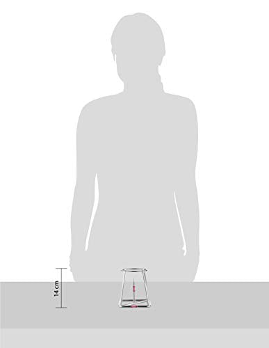 Embassy Stainless Steel Banana Plant Stand (10 cm x 10 cm x 13.7 cm, Thick/Heavy, Set of 2)