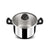 Stahl Triply Stainless Steel Versatil Cooker with Steel and Glass Lid, 5 L