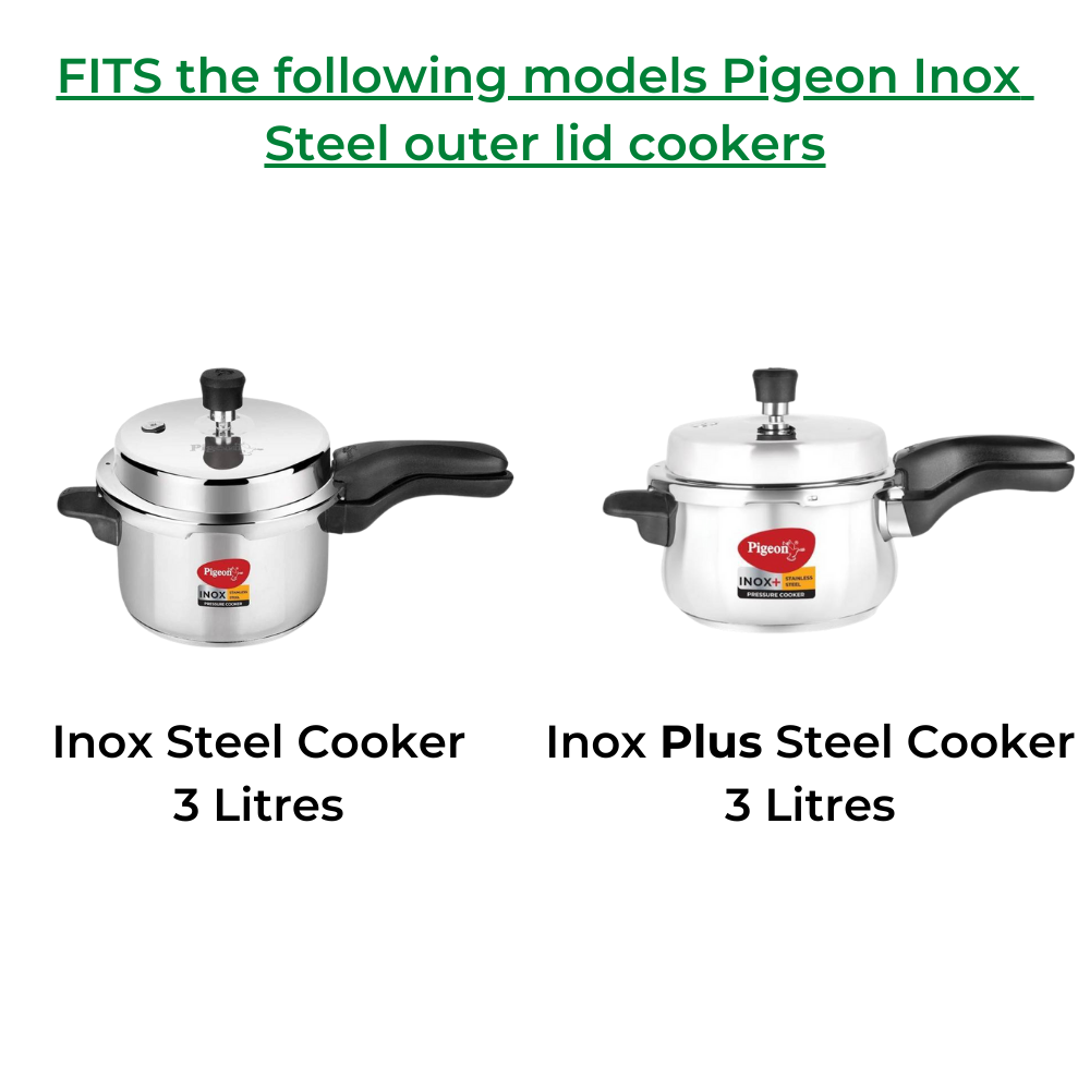 Pigeon Gasket for Inox / Inox Plus Stainless Steel Pressure cooker (Outer Lid)
