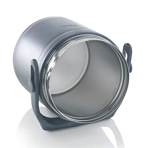 Borosil - Hot-N-Fresh Stainless Steel Insulated Lunch Box, 2 container