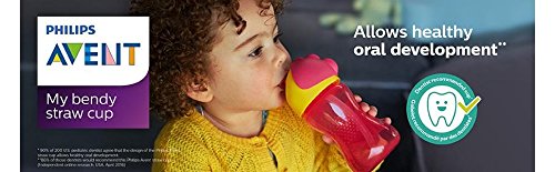 Philips Avent My Bendy Straw Cup 300ml/10oz (12M+) (Assorted)