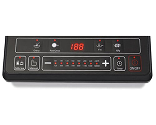Preethi Trendy Plus 116 1600-Watt Induction Cooktop (Black)