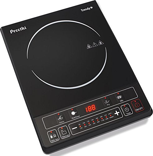 Preethi Trendy Plus 116 1600-Watt Induction Cooktop (Black)
