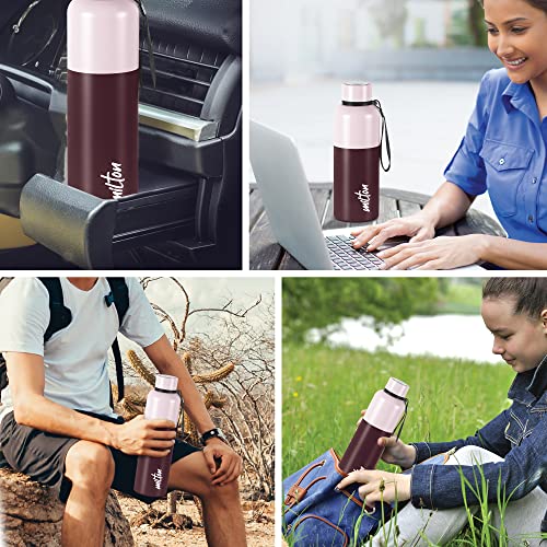 Milton Ancy 500 Thermosteel Water Bottle, 520 ml