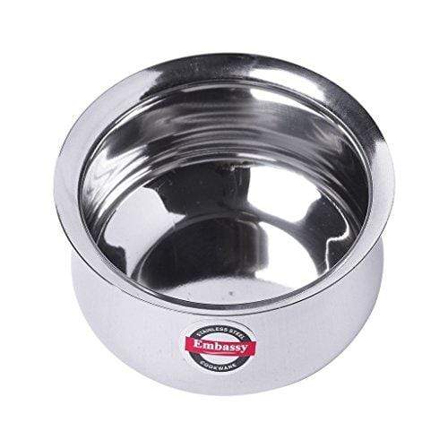 Embassy Baby Priya Handi/Dish, Size 2, 350 ml (Stainless Steel) - KITCHEN MART