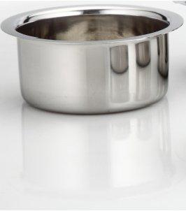 Embassy Coffee Glass/Tumbler with Dabara, Set of 6, Size 2 Dabara & Size 1 Glass - 150 ml/glass (Stainless Steel) - KITCHEN MART