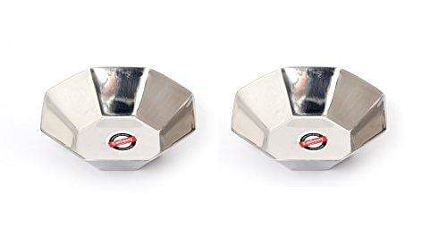 Embassy Star Curry Bowl, 200 ml, 11.2 cms (Pack of 2, Stainless Steel) - KITCHEN MART