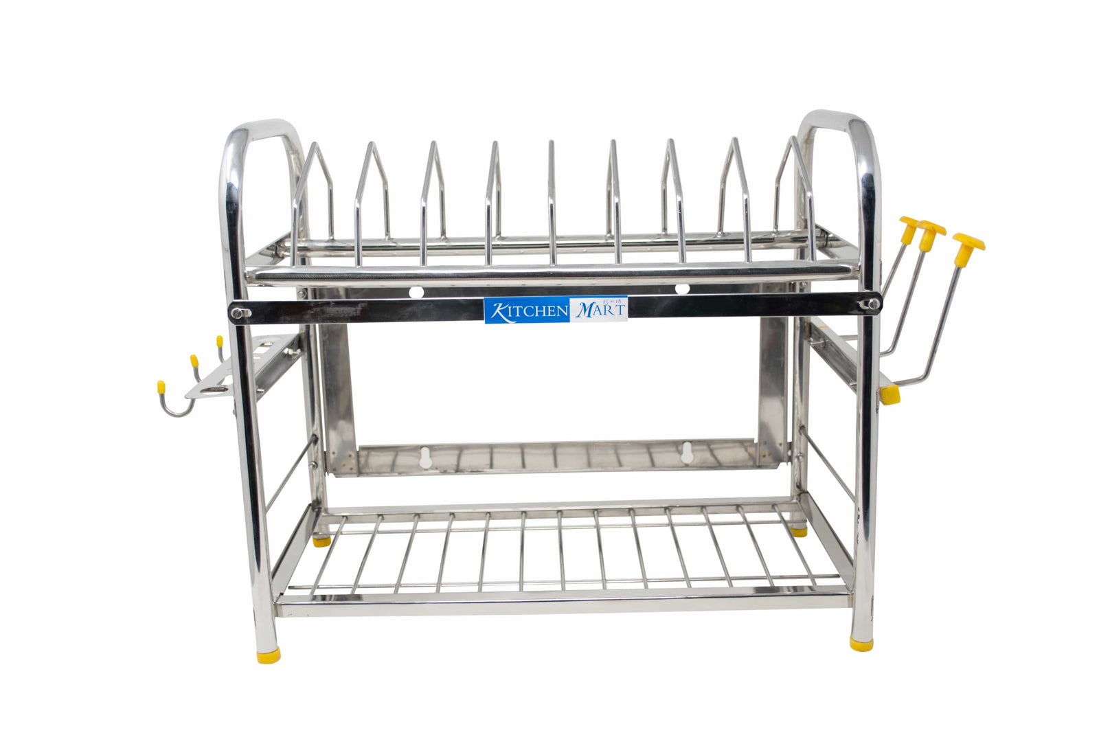 Kitchen Mart Stainless Steel Kitchen Rack (15 x 18 inch) - KITCHEN MART