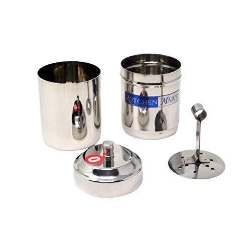 Kitchen Mart Stainless Steel South Indian Filter Coffee Drip Maker (2 Cup) 708747457674