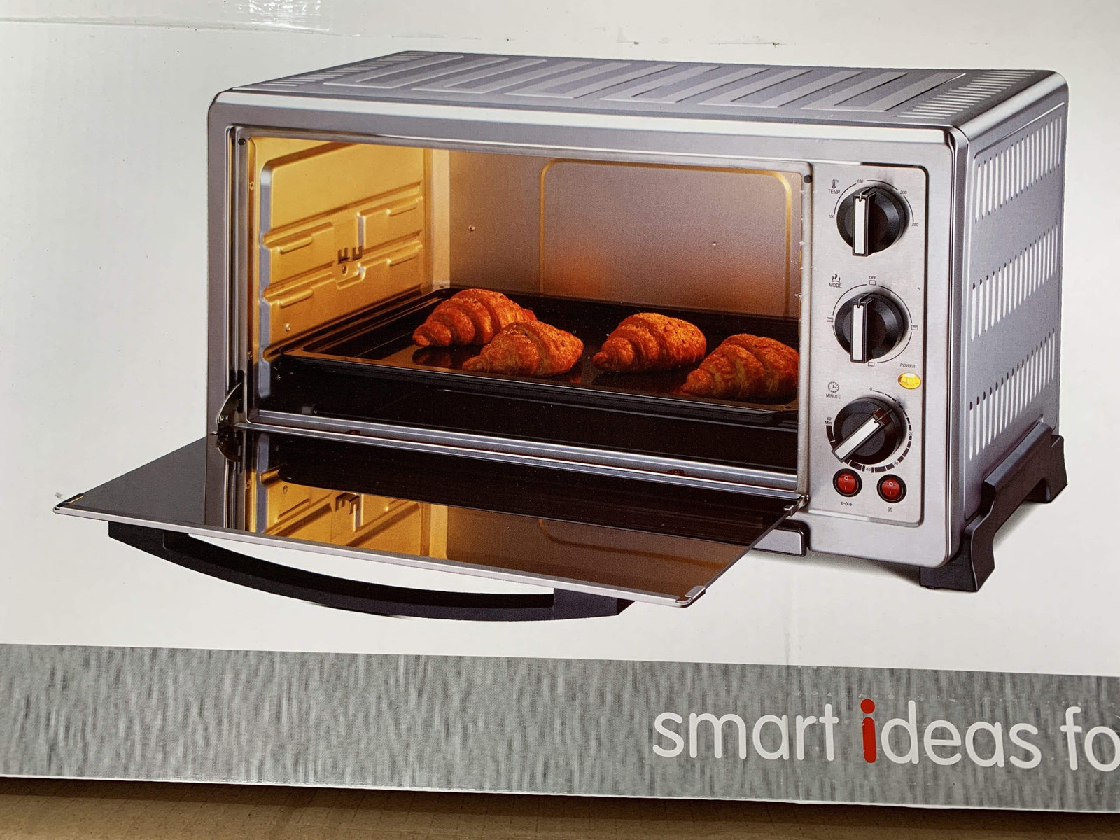 Morphy Richards 60 RCSS 60-Litre Oven Toaster Grill (Black/Silver) - KITCHEN MART