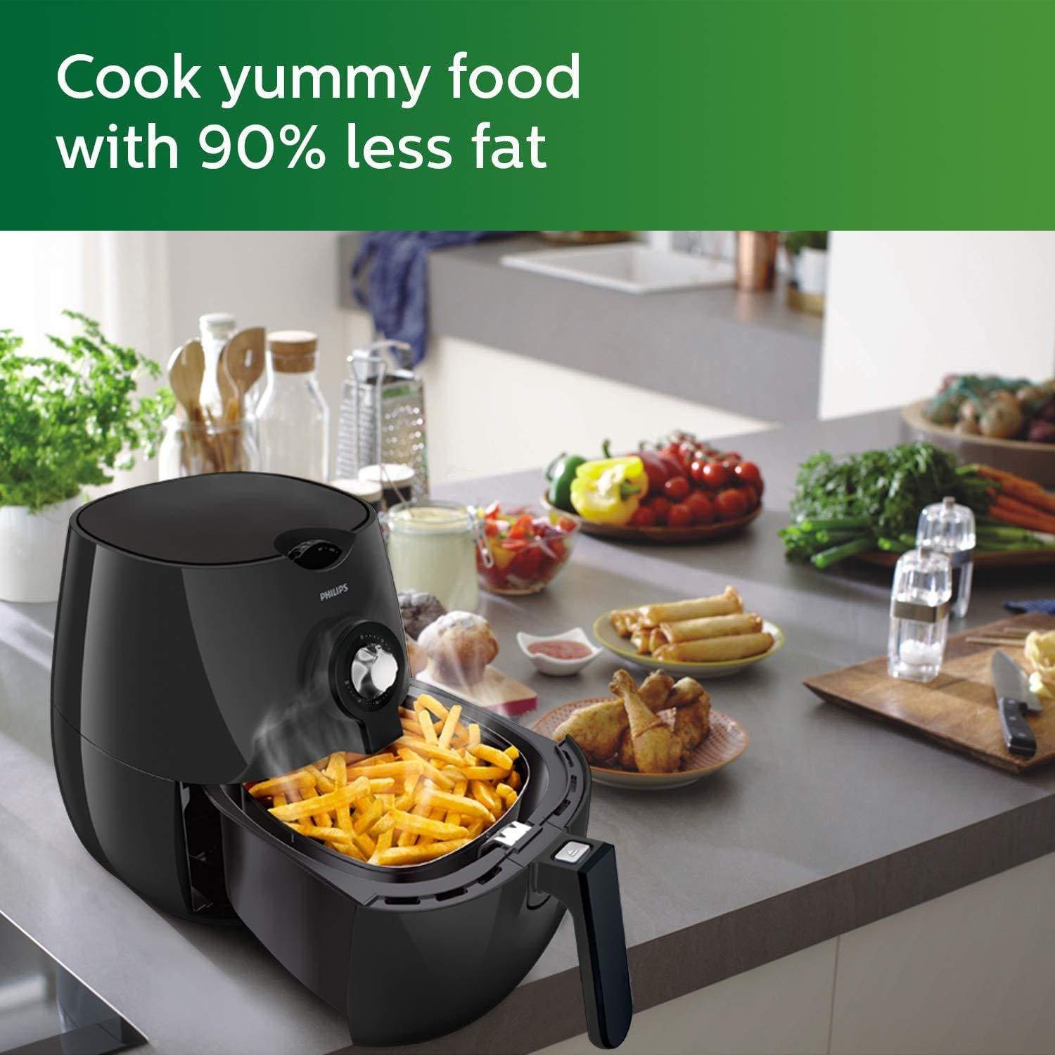 Philips HD9216/43 Airfryer with Rapid Air Technology for Healthy Cooking, Baking and Grilling - KITCHEN MART
