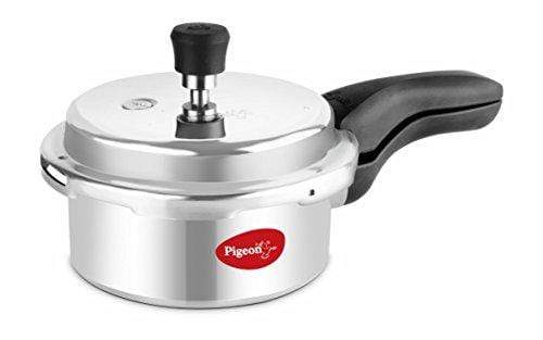 Pigeon Deluxe Aluminium Pressure Cooker, 2 Litres - KITCHEN MART