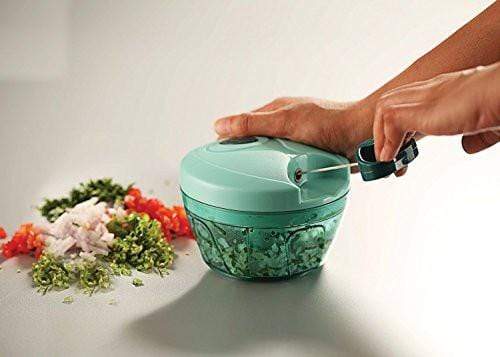 Pigeon Handy Chopper with 3 Blades, Green - KITCHEN MART