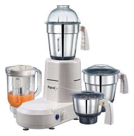 Pigeon Splendour JX 750-Watt Mixer Grinder (4 Jars) - KITCHEN MART