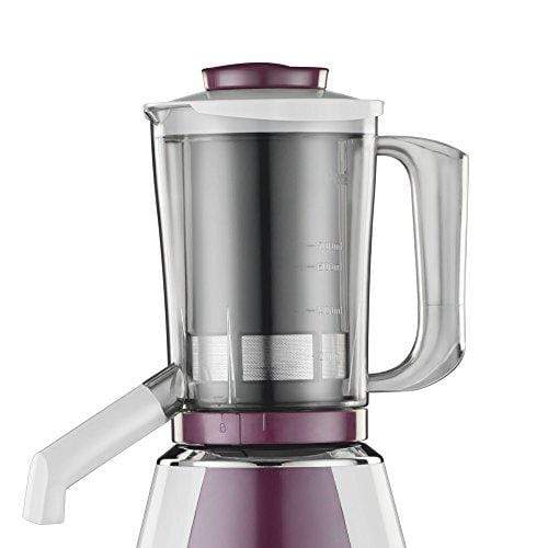 Preethi Taurus MGA-217 750-Watt Mixer Grinder with 4 Jars (White/Dark Violet) - KITCHEN MART
