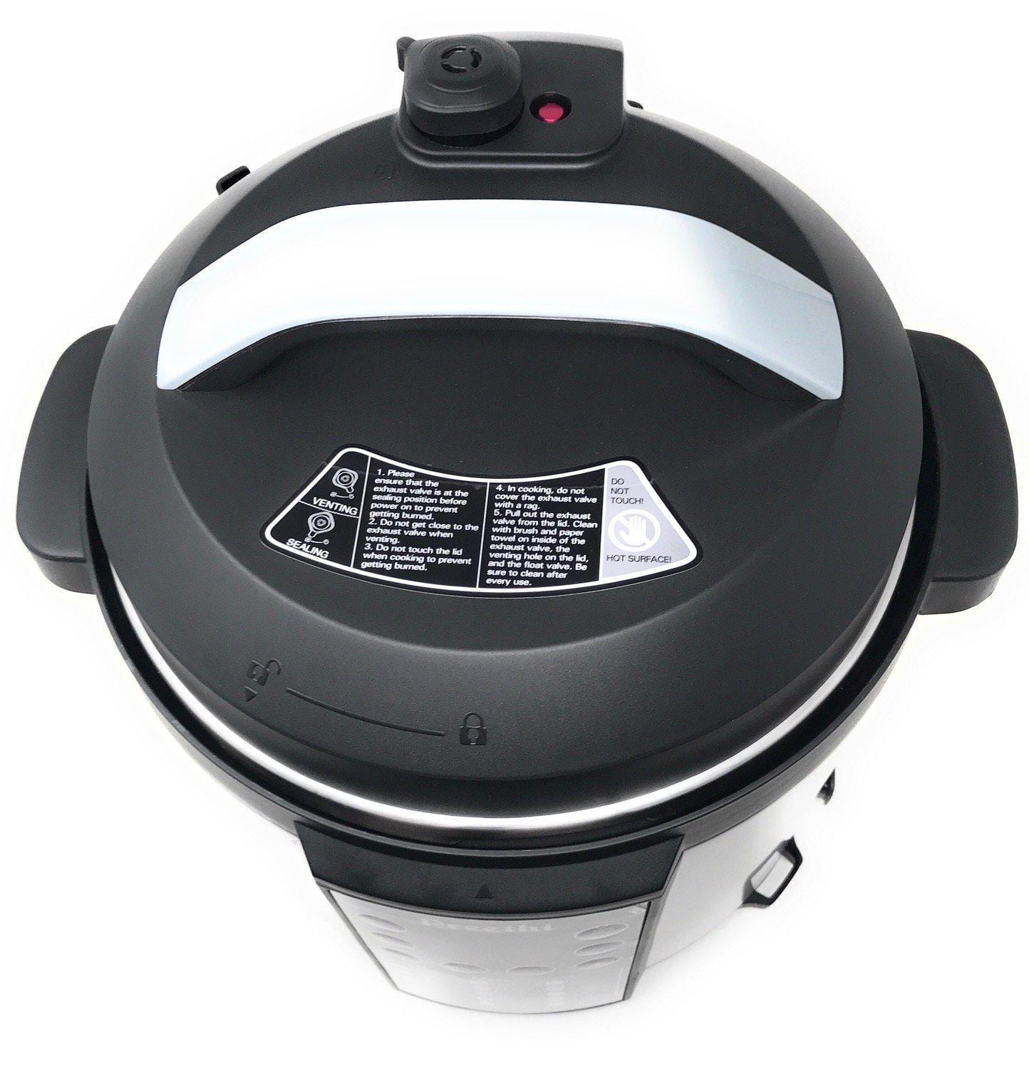 Preethi Touch Electric Pressure Cooker 6litres-1000watts (Model: EPC005) - KITCHEN MART