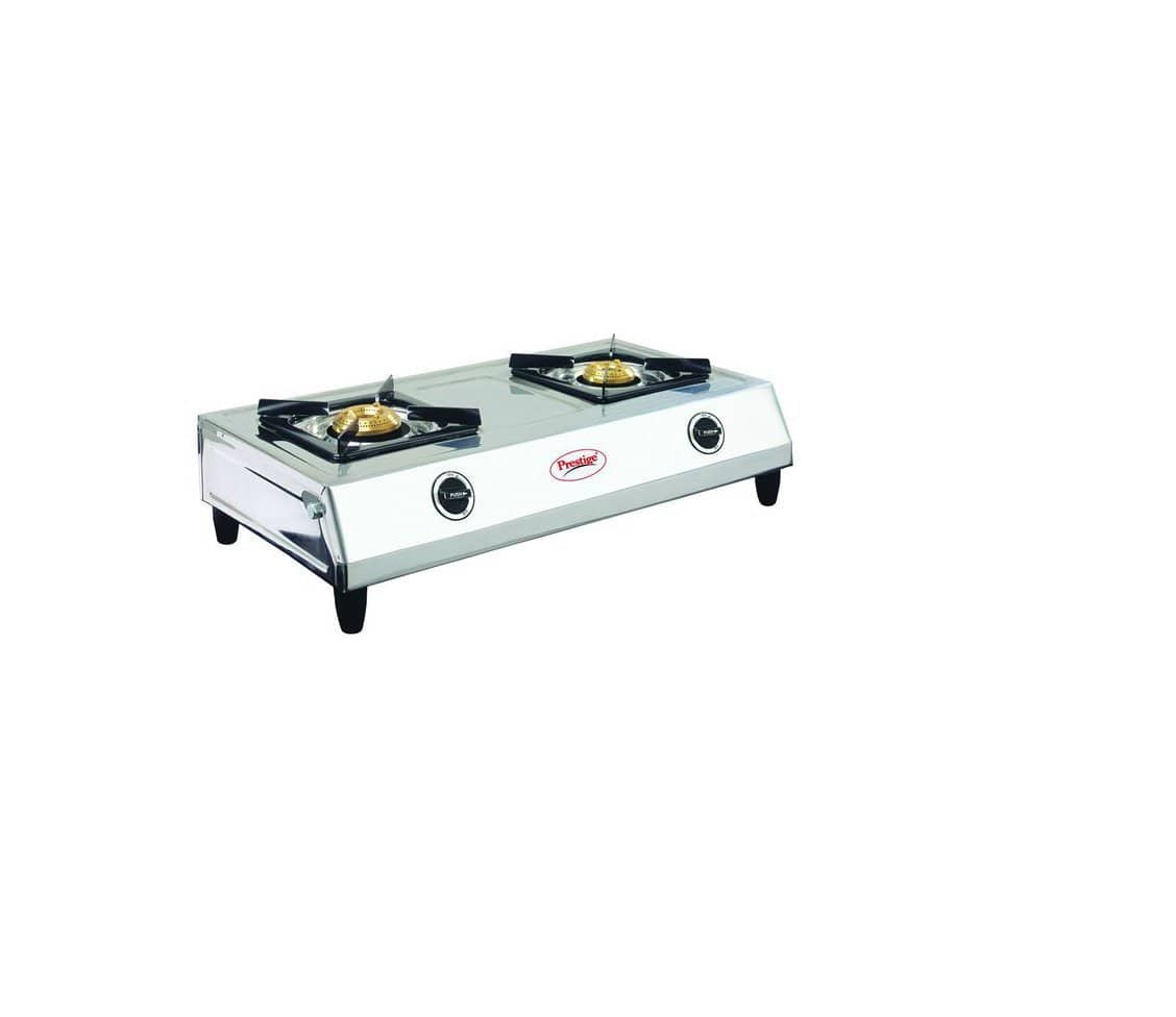 Prestige Agni Gas Stove 2 Burners - KITCHEN MART