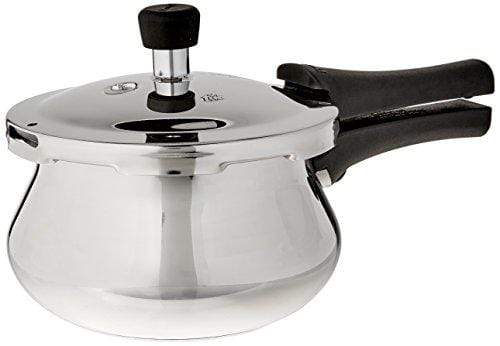 Prestige Deluxe Alpha Stainless Steel Baby Handi, 2 Litres, Silver - KITCHEN MART