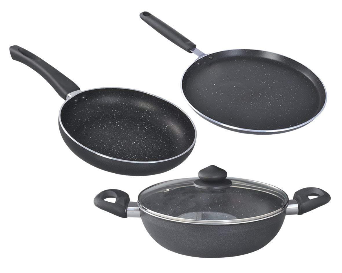 Prestige Omega Deluxe Granite Build Your Kitchen 3pc Set - KITCHEN MART