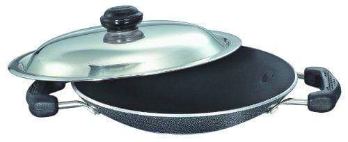 Prestige Omega Select Plus Non-Stick Appachetty with Lid, 20cm,black - KITCHEN MART