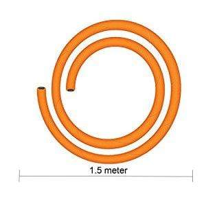 Prestige Orange LPG Hose Pipe 1.5 meters (ISI Certified) - KITCHEN MART