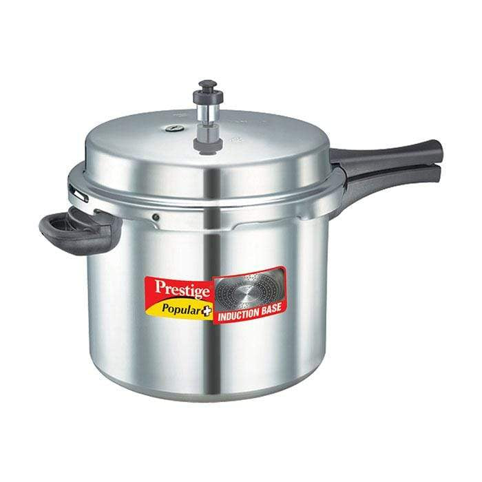 Prestige Popular Plus Induction Base Aluminium Pressure Cooker - KITCHEN MART