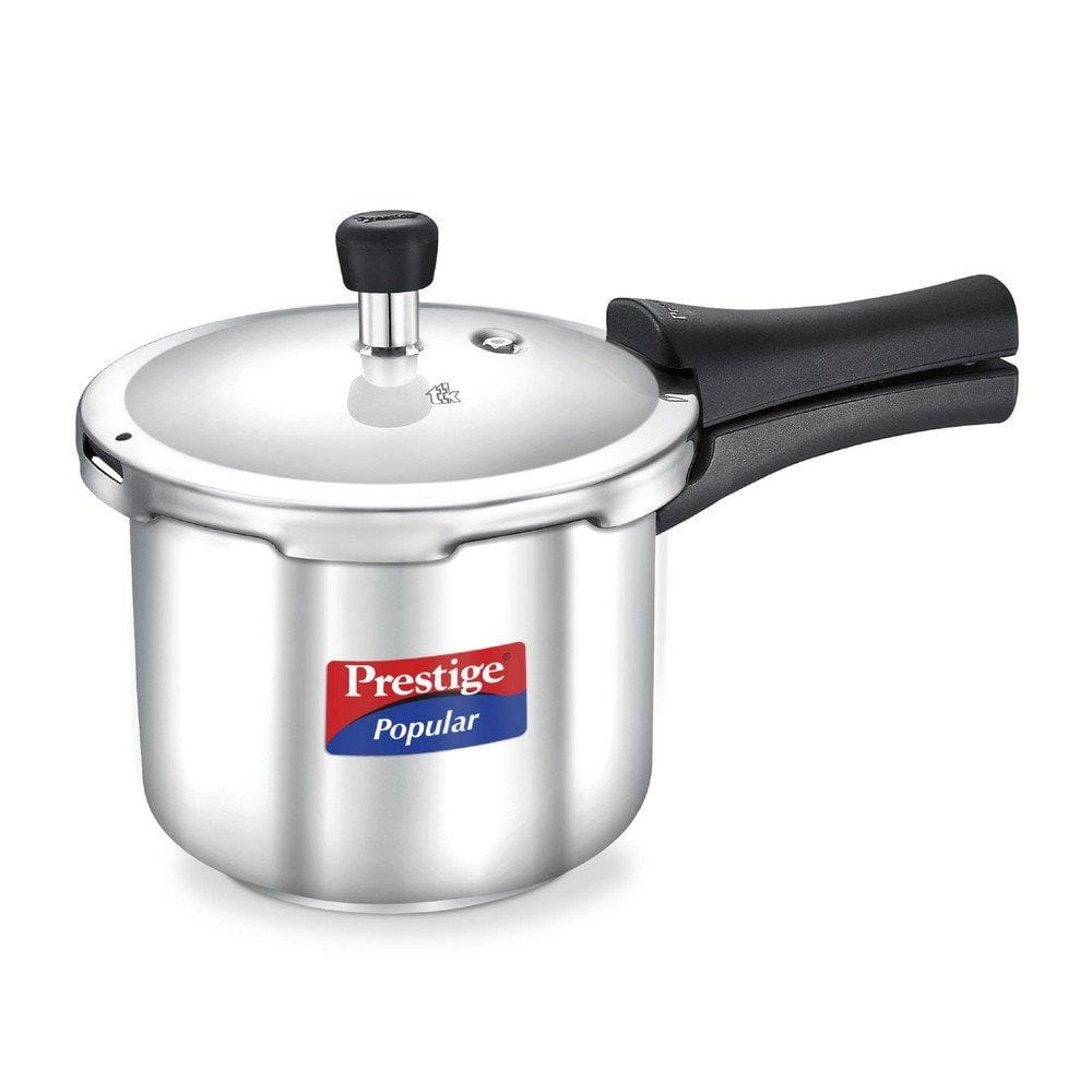 Prestige Popular Stainless Steel Pressure Cooker - KITCHEN MART